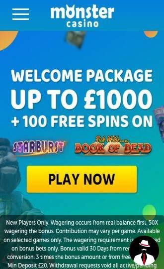 bonus monster casino.